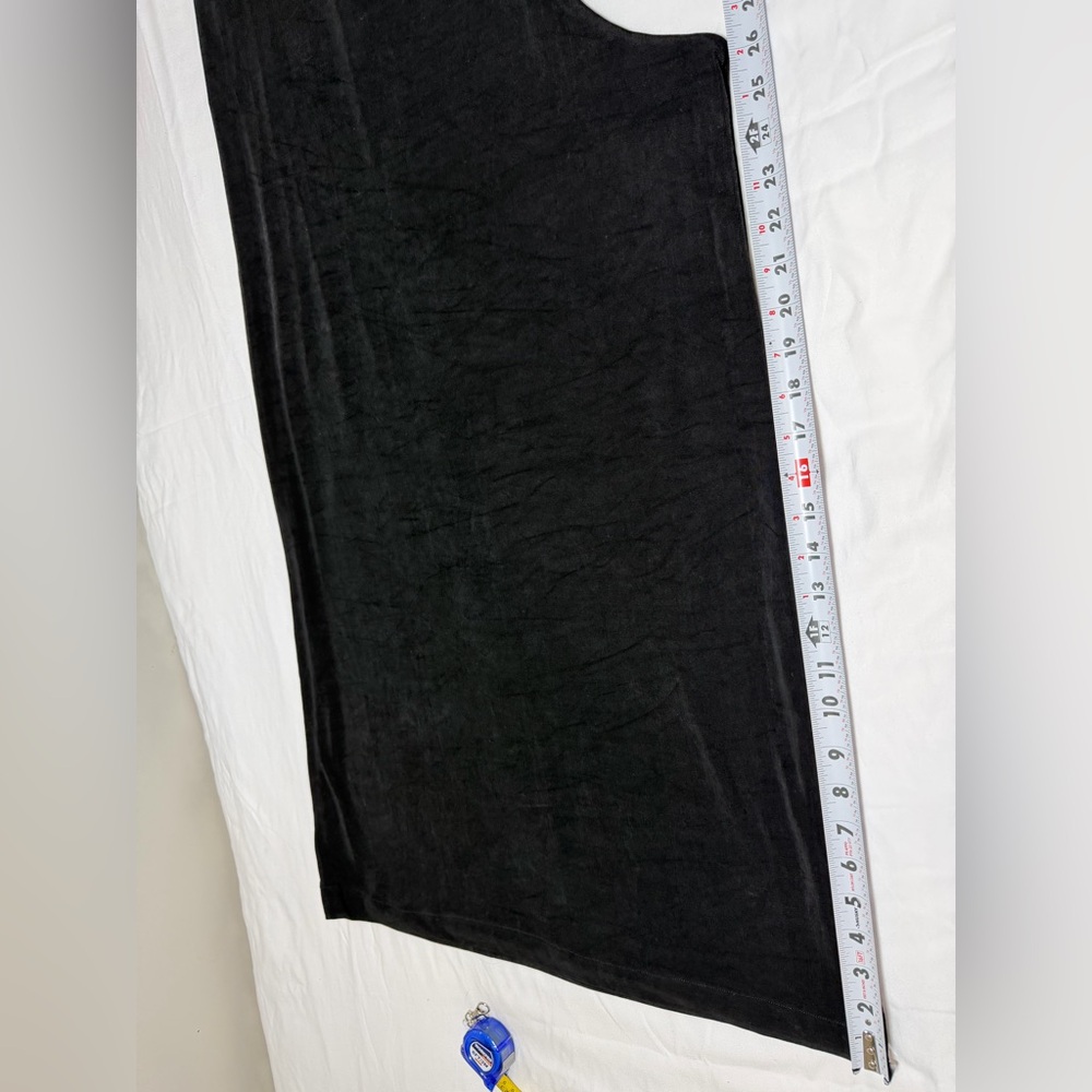 Classic Black Stretch Pull-on Wide Leg Pants 3XQuiet Lux Executive Essential NWT - Picture 6 of 13
